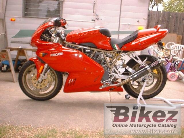 Big Christopher Morales ss 900 supersport picture and wallpaper from Bikez.com